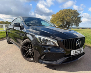 2017 Mercedes-Benz Cla 1.6 Cla180 Amg Line Coupe 7g-Dct Euro 6 (s/s) 4dr in Black — image 6