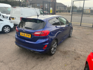 2018 Ford Fiesta 1.0t Ecoboost St-Line Hatchback 3dr Petrol Manual Euro 6 (s/s) (125 Ps) in Blue — image 3