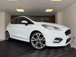 2019 Ford Fiesta 1.0t Ecoboost St-Line Euro 6 (s/s) 5dr in White — image 2