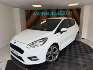 2019 Ford Fiesta 1.0t Ecoboost St-Line Euro 6 (s/s) 5dr in White — image 5