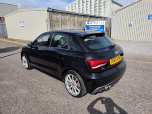 2015 Audi A1 1.4 Tfsi S Line Sportback Euro 6 (s/s) 5dr in Black — image 4
