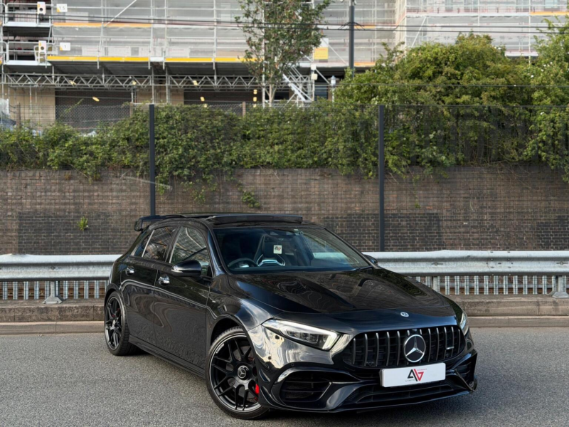 2020 Mercedes-Benz A Class 2.0 A45 Amg S Plus 8g-Dct 4matic+ Euro 6 (s/s) 5dr in Black — image 1