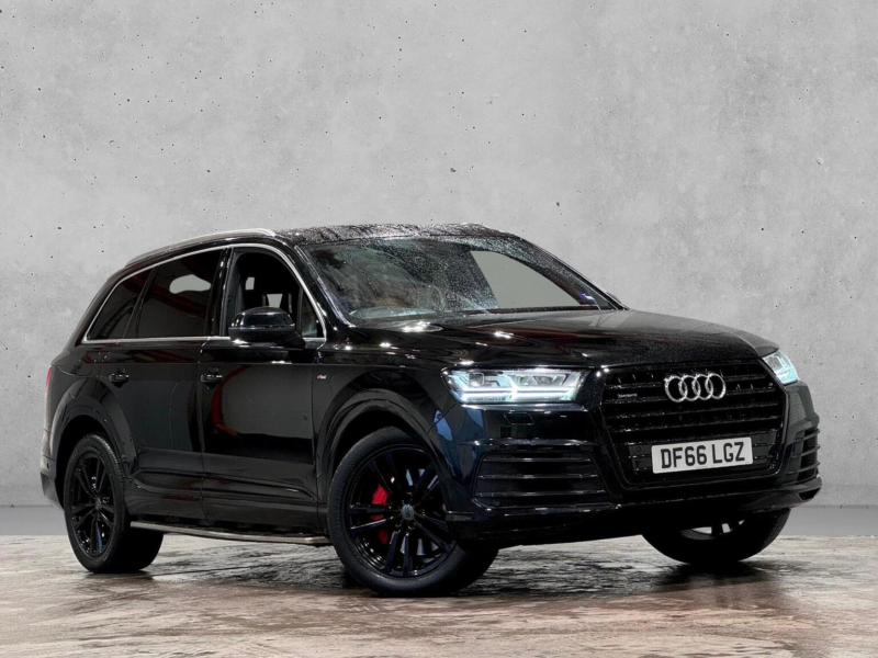 2016 Audi Q7 3.0 Tdi V6 S Line Tiptronic Quattro Euro 6 (s/s) 5dr in Black — image 1