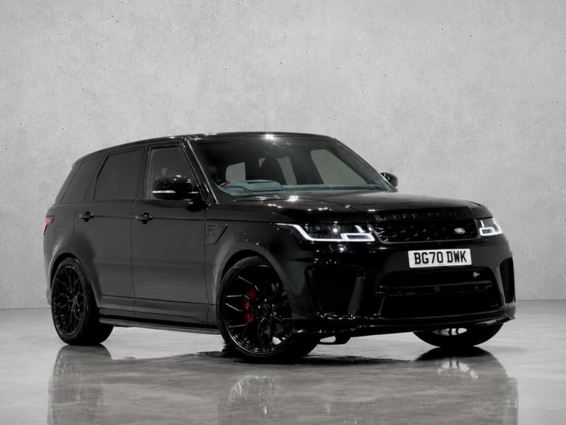 2020 Land Rover Range Rover Sport 5.0 P575 V8 Svr Auto 4WD Euro 6 (s/s) 5dr in Black — image 1