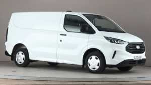 2024 Ford Transit Custom 2.0 300 Ecoblue Trend Panel Van 5dr Diesel Manual L1 H1 Euro 6 136 Ps in White — image 3