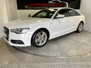 2013 Audi A6 Saloon 2.0 Tdi S Line in White — image 3
