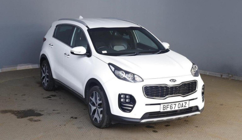 2017 Kia Sportage 1.7 Crdi Gt-Line Edition Dct Euro 6 (s/s) 5dr in White — image 1