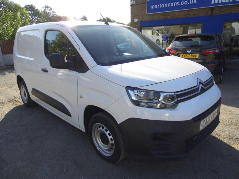 2021 Citroen Berlingo 1.5 Bluehdi 650 X M Swb Euro 6 (s/s) 5dr in White — image 1