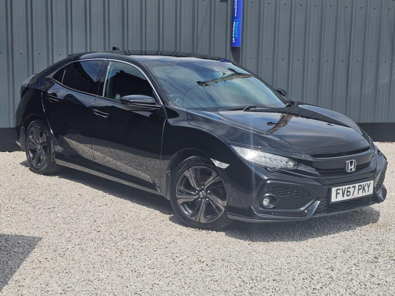 2018 Honda Civic 1.6 I-Dtec Ex Euro 6 (s/s) 5dr in Black — image 1