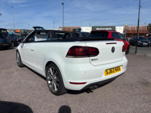 2013 Volkswagen Golf 1.4 Tsi Gt Cabriolet Euro 5 2dr in White — image 2