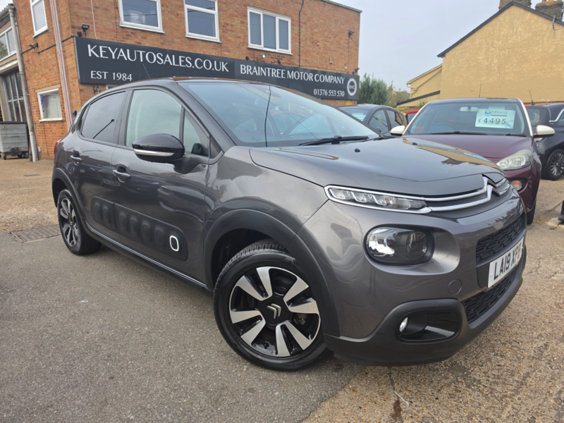 2019 Citroen C3 1.2 Puretech Flair Hatchback 5dr Petrol Manual Euro 6 (s/s) (82 Ps) in Grey — image 1
