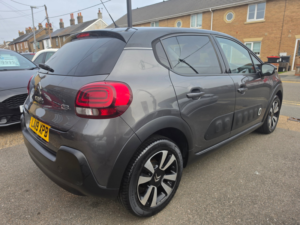 2019 Citroen C3 1.2 Puretech Flair Hatchback 5dr Petrol Manual Euro 6 (s/s) (82 Ps) in Grey — image 3
