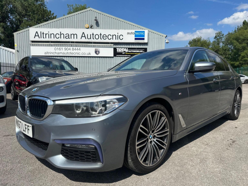 2017 BMW 5 Series 3.0 530d M Sport Auto Euro 6 (s/s) 4dr in Blue — image 1