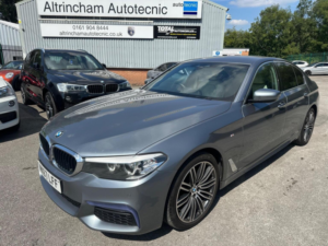 2017 BMW 5 Series 3.0 530d M Sport Auto Euro 6 (s/s) 4dr in Blue — image 4