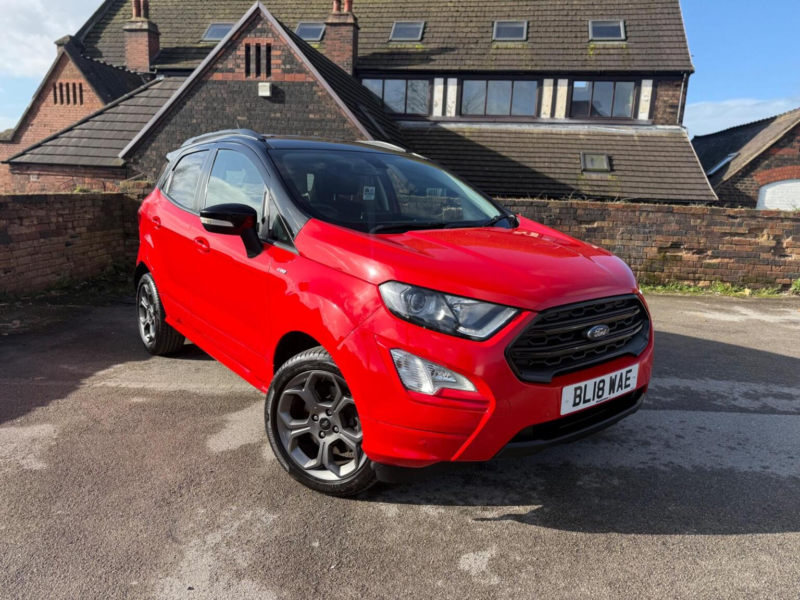 2018 Ford Ecosport 1.0t Ecoboost St-Line Euro 6 (s/s) 5dr in Red — image 1