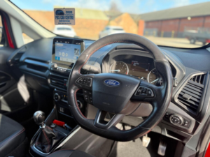 2018 Ford Ecosport 1.0t Ecoboost St-Line Euro 6 (s/s) 5dr in Red — image 3
