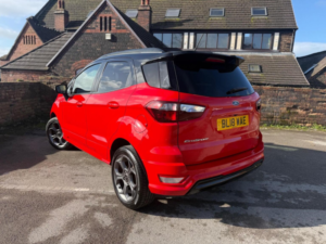 2018 Ford Ecosport 1.0t Ecoboost St-Line Euro 6 (s/s) 5dr in Red — image 6