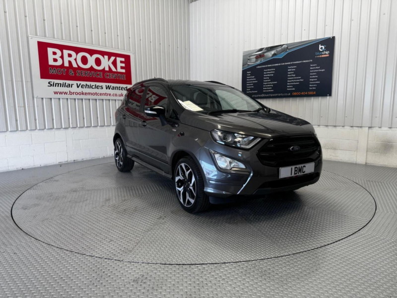 2019 Ford Ecosport 1.0t Ecoboost St-Line Euro 6 (s/s) 5dr in Grey — image 1