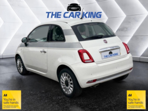 2015 Fiat 500 1.2 Lounge Euro 6 (s/s) 3dr in White — image 4