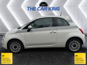 2015 Fiat 500 1.2 Lounge Euro 6 (s/s) 3dr in White — image 5
