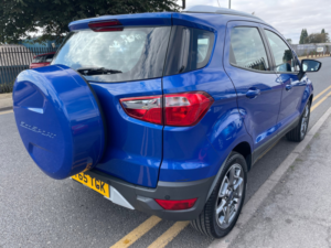 2015 Ford Ecosport 1.0t Ecoboost Titanium SUV 5dr Petrol Manual 2WD Euro 5 (s/s) (125 Ps) in Blue — image 4