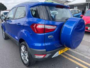 2015 Ford Ecosport 1.0t Ecoboost Titanium SUV 5dr Petrol Manual 2WD Euro 5 (s/s) (125 Ps) in Blue — image 5