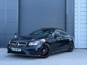 2018 Mercedes-Benz E Class 2.0 E220d Amg Line (premium Plus) G-Tronic+ Euro 6 (s/s) 2dr in Black — image 3