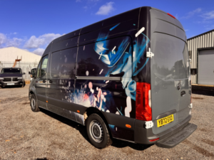 2022 Mercedes-Benz Sprinter 315 Mwb Rwd Panel Van. 1 Owner. Nav. Carplay. 1 Owner in White — image 3