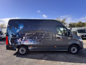 2022 Mercedes-Benz Sprinter 315 Mwb Rwd Panel Van. 1 Owner. Nav. Carplay. 1 Owner in White — image 6