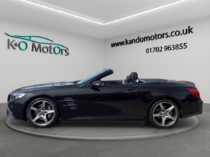 2018 Mercedes-Benz Sl 3.0 Sl400 V6 Amg Line (premium) Roadster G-Tronic+ Euro 6 (s/s) 2dr in Black — image 4