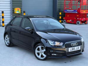 2018 Audi A1 1.4 Tfsi Sport Sportback Euro 6 (s/s) 5dr (nav) in Black — image 5