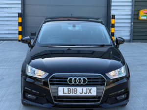 2018 Audi A1 1.4 Tfsi Sport Sportback Euro 6 (s/s) 5dr (nav) in Black — image 6