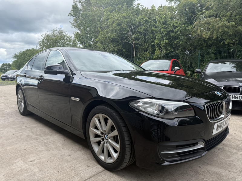 2015 BMW 5 Series 2.0 520d Se Saloon in Black — image 1