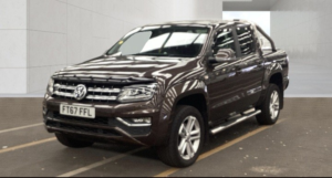 2017 Volkswagen Amarok 3.0 Tdi V6 Bluemotion Tech Highline in Brown — image 2