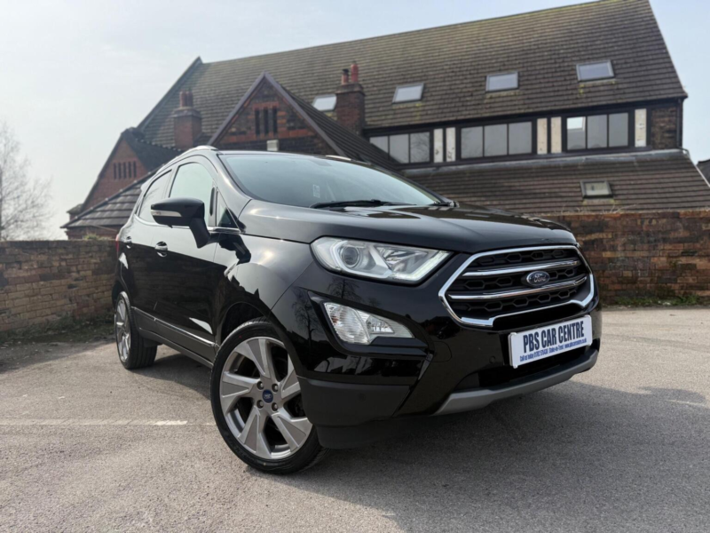 2018 Ford Ecosport 1.0t Ecoboost Titanium Euro 6 (s/s) 5dr in Black — image 1