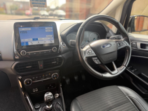 2018 Ford Ecosport 1.0t Ecoboost Titanium Euro 6 (s/s) 5dr in Black — image 4