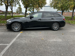 2021 BMW 3 Series 2.0 330e M Sport Touring in Black — image 2