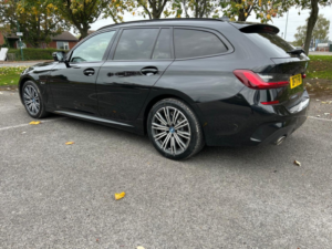 2021 BMW 3 Series 2.0 330e M Sport Touring in Black — image 6