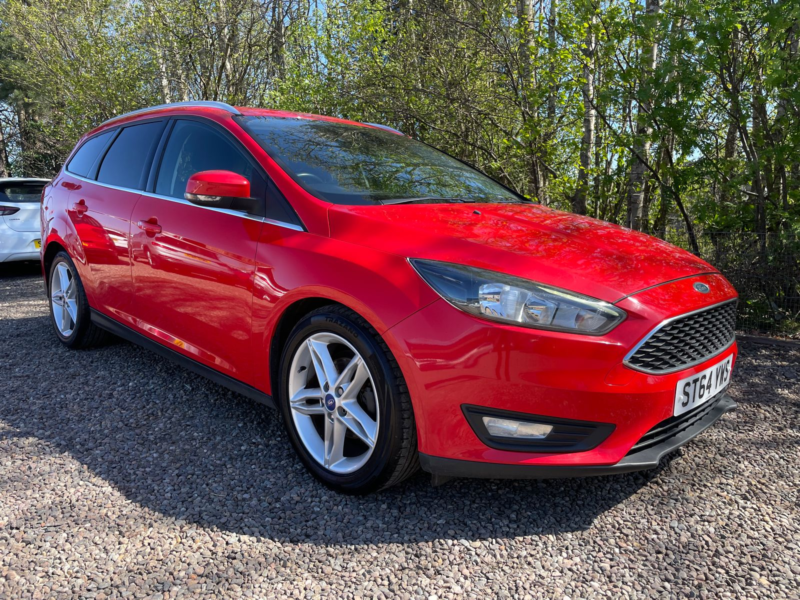 2015 Ford Focus 1.0t Ecoboost Zetec Estate 5dr Petrol Manual Euro 6 (s/s) (100 Ps) in Red — image 1
