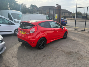 2016 Ford Fiesta 1.0t Ecoboost St-Line Hatchback 3dr Petrol Manual Euro 6 (s/s) (140 Ps) in Red — image 3