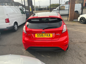 2016 Ford Fiesta 1.0t Ecoboost St-Line Hatchback 3dr Petrol Manual Euro 6 (s/s) (140 Ps) in Red — image 4