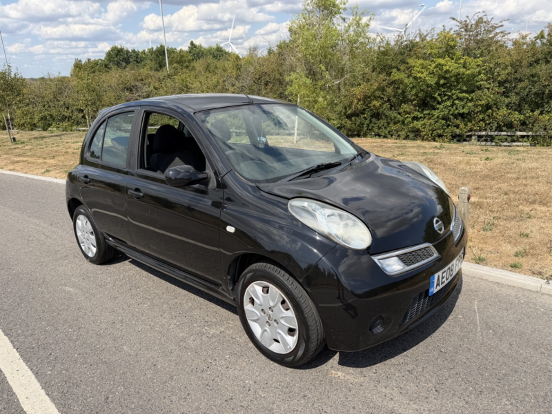 2008 Nissan Micra 1.2 16v Acenta+ in Black — image 1