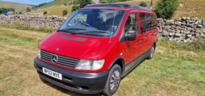 2003 Mercedes-Benz Vito Ref 8831 - Mercedes Benz Vito 108 Cdi Diesel Camper Van (rhd - Uk Car) in Red — image 2