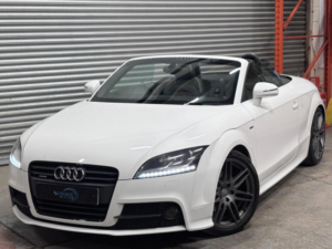 2012 Audi Tt 2.0 Tdi Black Edition Roadster S Tronic Quattro Euro 5 2dr in White — image 4