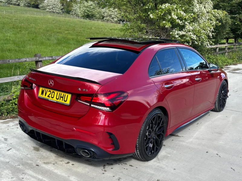 2020 Mercedes-Benz A Class 2.0 A35 Amg (premium Plus) Spds Dct 4matic Euro 6 (s/s) 4dr in Red — image 1