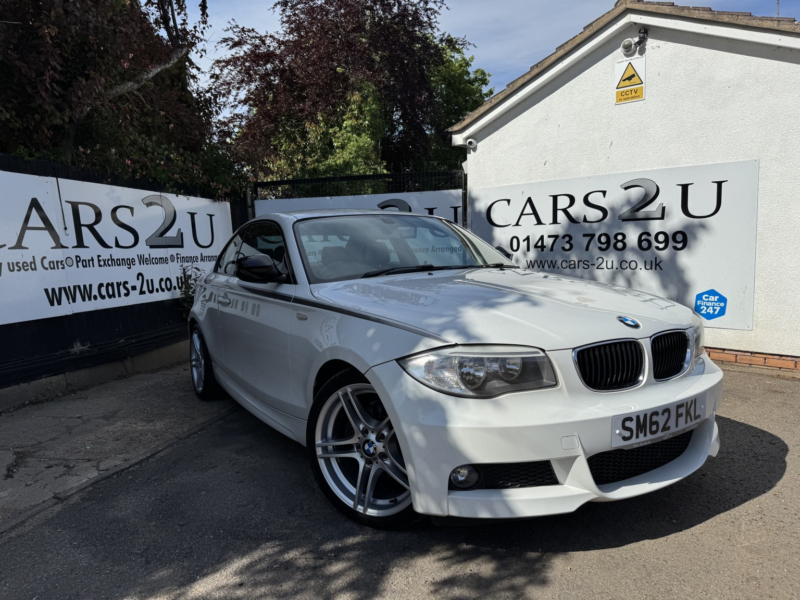 2012 BMW 1 Series 2.0 118d Sport Plus Edition Coupe in White — image 1