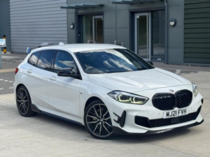 2021 BMW 1 Series 2.0 M135i Auto Xdrive Euro 6 (s/s) 5dr in White — image 5