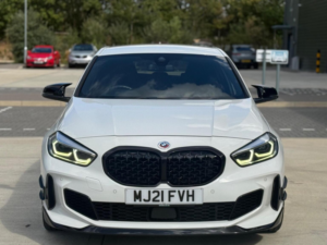2021 BMW 1 Series 2.0 M135i Auto Xdrive Euro 6 (s/s) 5dr in White — image 6