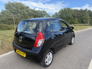 2009 Hyundai I10 1.2 Comfort in Black — image 3