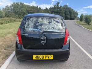 2009 Hyundai I10 1.2 Comfort in Black — image 4